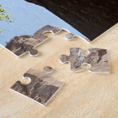 Puzzle Arbre qui pousse entre les rochers dans le parc na (Côté)