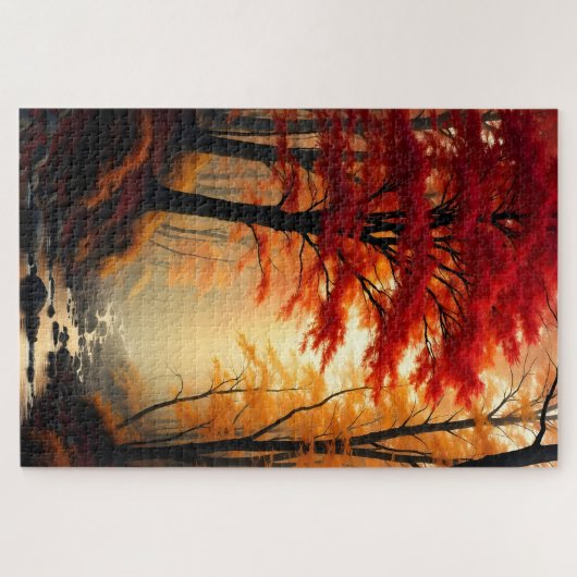 Puzzle Arbre rouge (Horizontal)