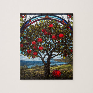 Puzzle Arbre rouge
