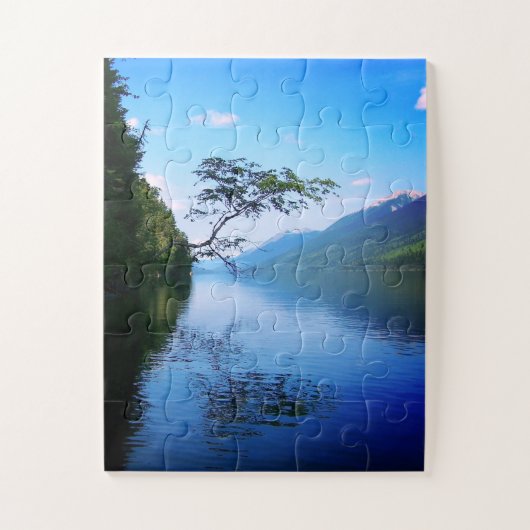 Puzzle Arbre sur l'eau (Vertical)