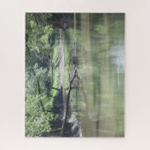 Puzzle Arbre tombé dans l'eau (Vertical)