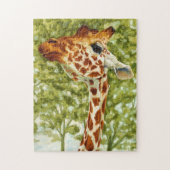 Puzzle Arbre Topper - girafe (Vertical)