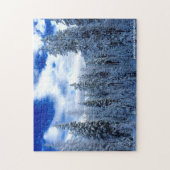 Puzzle Arbres à neige (Vertical)