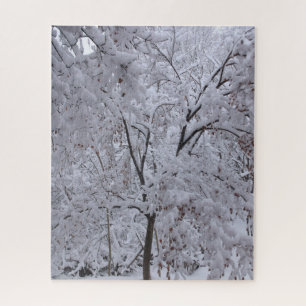 Puzzle Arbres à neige