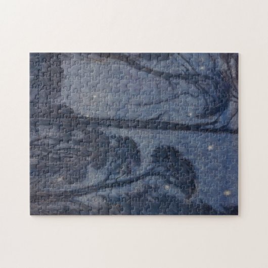 Puzzle Arbres à Twilight (par Edward Robert Hughes) (Horizontal)