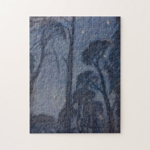 Puzzle Arbres à Twilight (par Edward Robert Hughes)