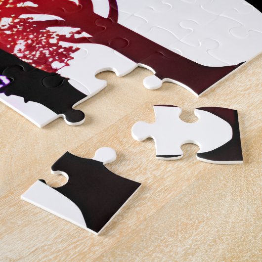 Puzzle Arbres Colorés Abstraits Pour Enfants (Côté)