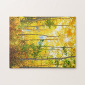 Puzzle Arbres D'Aspen À L'Automne| Sierra Nevada Mountain (Horizontal)