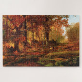 Puzzle Arbres d'automne à Cresheim Glen (Philadelphie) (Horizontal)