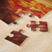 Puzzle Arbres d'automne & lac avec canards (Côté)