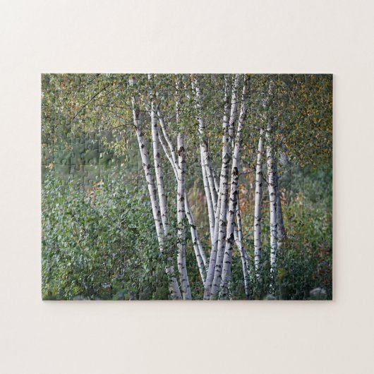 Puzzle Arbres de bouleau (Horizontal)