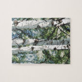 Puzzle Arbres de bouleau (Horizontal)