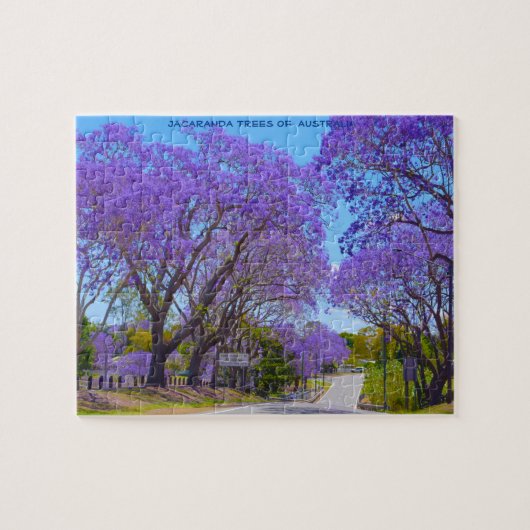 Puzzle Arbres de jacaranda d'Australie (Horizontal)
