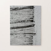 Puzzle Arbres de neige hivernale - - (Vertical)