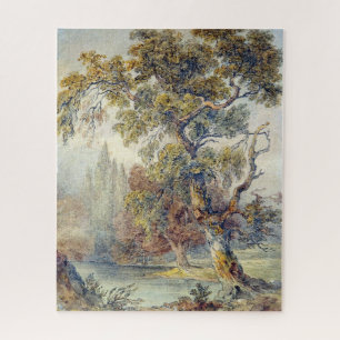 Puzzle Arbres et étang (par John Ruskin)