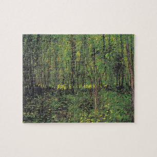Puzzle Arbres et sous-bois par Van Gogh Peinture Art