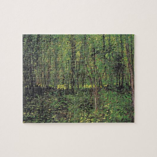 Puzzle Arbres et sous-bois par Van Gogh Peinture Art (Horizontal)