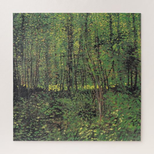 Puzzle Arbres et sous-bois par Van Gogh Peinture Art (Vertical)