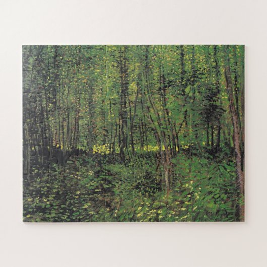 Puzzle Arbres et sous-bois par Van Gogh Peinture Art (Horizontal)
