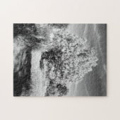 Puzzle Arbres noirs et blancs (Horizontal)