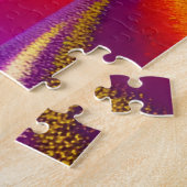 Puzzle Arbres noirs et violets le long de Rainbow Road (Côté)