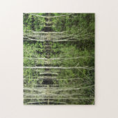 Puzzle Arbres réfléchissant sur le fleuve Mississippi (Vertical)