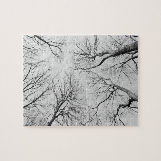 Puzzle Arbres sans feuilles en bois de Thiepval (Horizontal)