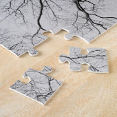 Puzzle Arbres sans feuilles en bois de Thiepval (Côté)