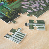 Puzzle Arbres victoriens pourpres d'automne de chariot de (Côté)