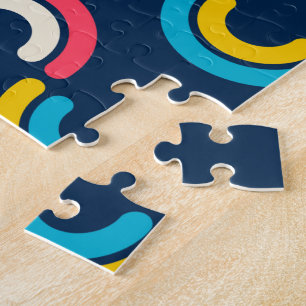 Puzzle Arc arc-en-ciel courbe