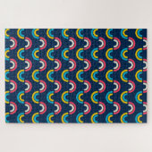 Puzzle Arc arc-en-ciel courbe (Horizontal)