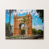Puzzle Arc de Triunfo Barcelona. (Horizontal)