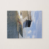 Puzzle Arc décoré de bateau de croisière (Horizontal)