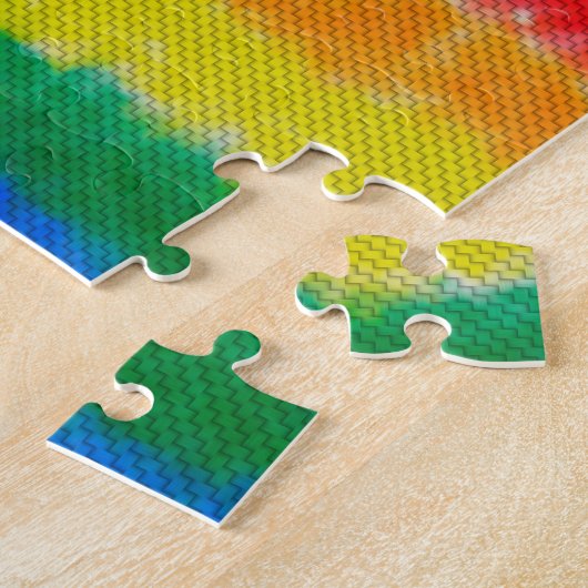 Puzzle arc-en-ciel (Côté)