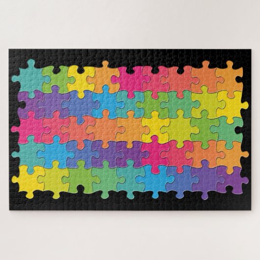 puzzle arc-en-ciel (Horizontal)