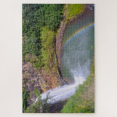 Puzzle Arc en ciel à Wailua Falls, Kauai, Hawaii (Vertical)