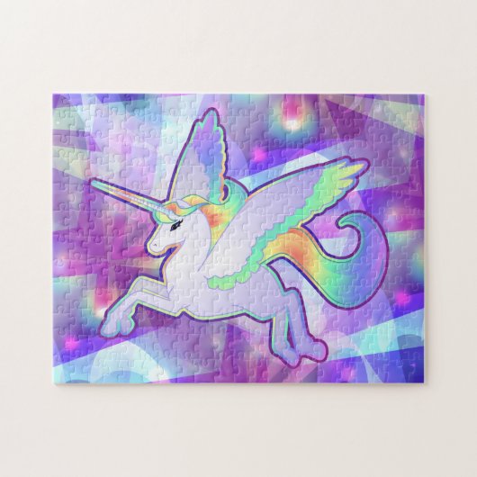 Puzzle Arc-en-ciel Alicorn (Horizontal)
