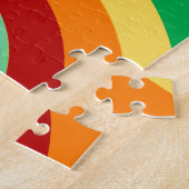 Puzzle Arc-en-ciel avec le casquette du jour de St (Côté)