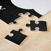 Puzzle arc-en-ciel avec le nom de l'enfant. (Côté)