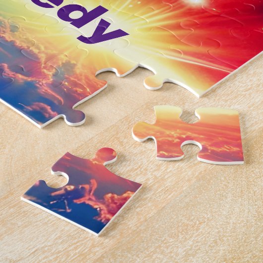 Puzzle Arc-en-ciel cosmique au-dessus de l'Imaginaire Scè (Côté)