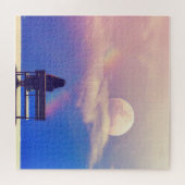 Puzzle Arc-en-ciel de lune : Pastel Sky Beauty. (Horizontal)