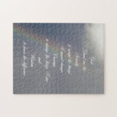 Puzzle Arc-en-ciel de prière de sérénité (Horizontal)