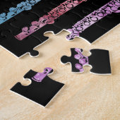 Puzzle Arc-en-ciel des cannelures (Côté)