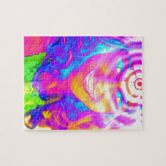 Puzzle Arc en ciel électrique (Horizontal)