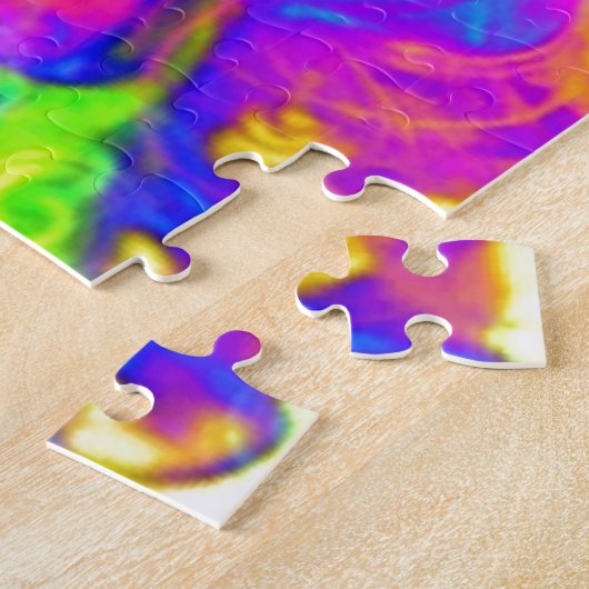 Puzzle Arc en ciel électrique (Côté)