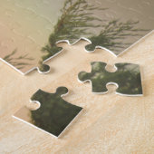 Puzzle arc-en-ciel et arbres (Côté)