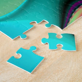 Puzzle arc-en-ciel futuriste et Abstrait (Côté)