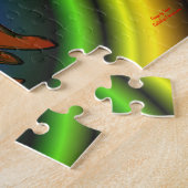 Puzzle Arc-en-ciel Huiles d'or Abstraites (Côté)