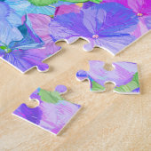Puzzle arc-en-ciel Hydrangea Fleurs Jigsaw Puzzle (Côté)