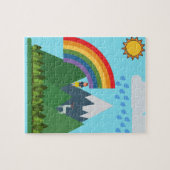 Puzzle arc-en-ciel pour enfants (Horizontal)